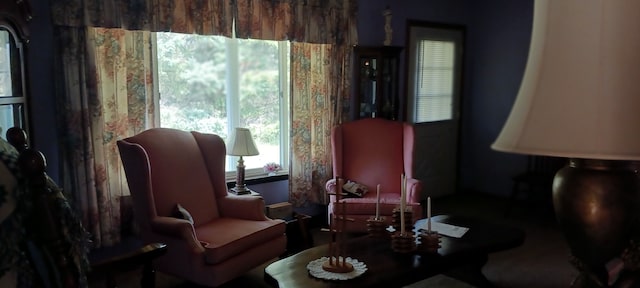 view of living area