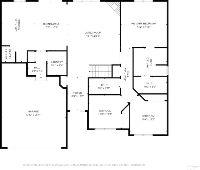 552 Central Park Blvd, Monroe, MI 48162 - view of floor plan / room layout