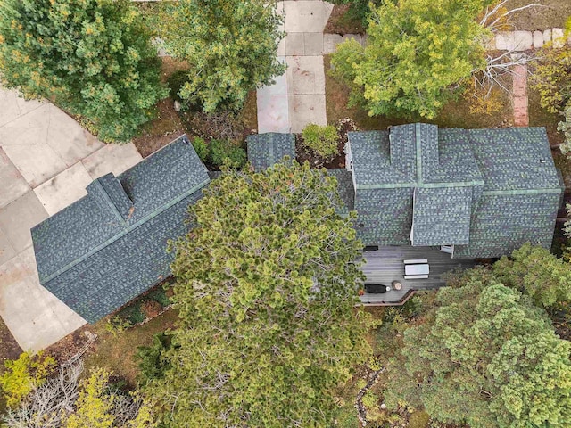 320 Marble St, Cadillac, MI 49601 - drone / aerial view