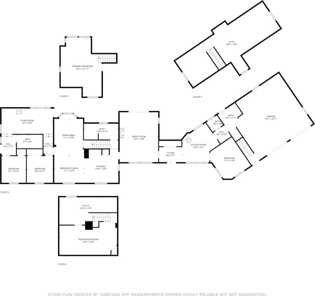 320 Marble St, Cadillac, MI 49601 - plan