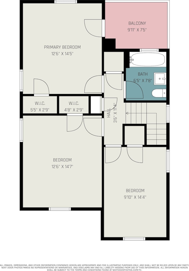 16140 Monte Vista St, Detroit, MI 48221 - floor plan / room layout