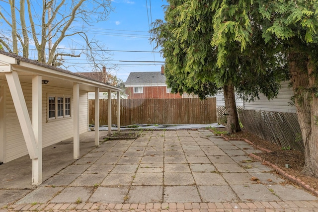 15167 Keppen Ave, Allen Park, MI 48101 - view of patio with a fenced backyard