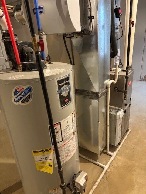 utilities with water heater