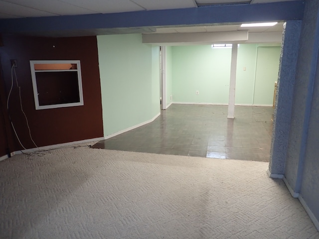 46980 Country Ln Unit 8, Macomb, MI 48044 - finished below grade area featuring baseboards and carpet