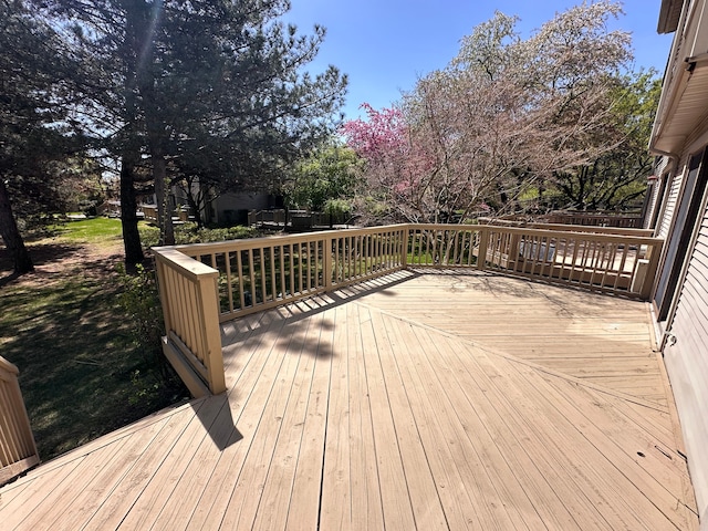 view of deck