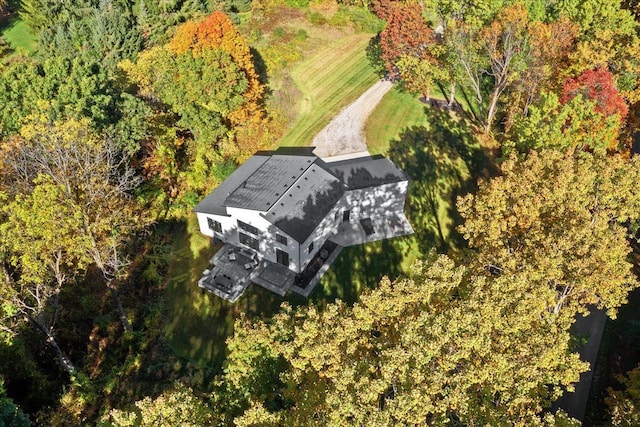 aerial view