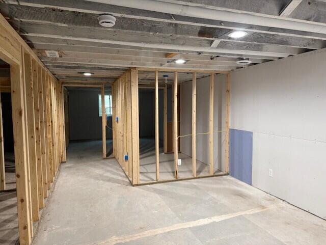 545 W Main St, Centreville, MI 49032 - view of unfinished below grade area