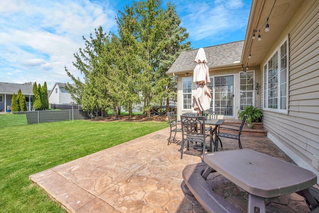 73941 Madison St, Armada, MI 48005 - view of patio / terrace featuring fence
