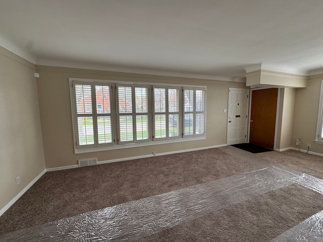20950 Norwood Dr, Harper Woods, MI 48225 - interior space featuring carpet floors, baseboards, and visible vents