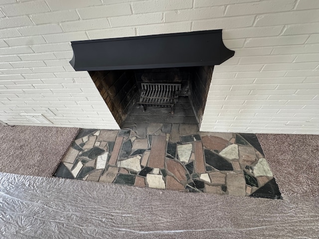 20950 Norwood Dr, Harper Woods, MI 48225 - details with carpet flooring