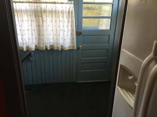 view of laundry room