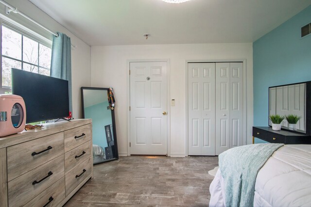 8313 Mill Pointe Ct, Goodrich, MI 48438 - bedroom featuring wood finished floors and a closet