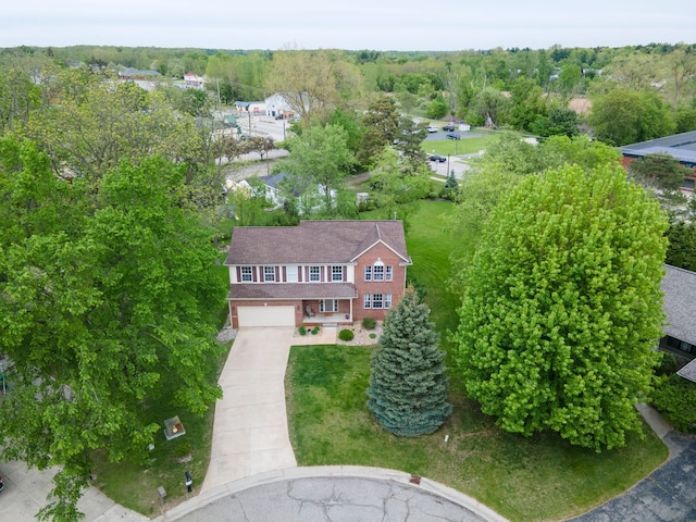 8313 Mill Pointe Ct, Goodrich, MI 48438 - aerial view of property and surrounding area