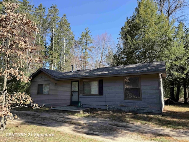 view of ranch-style house