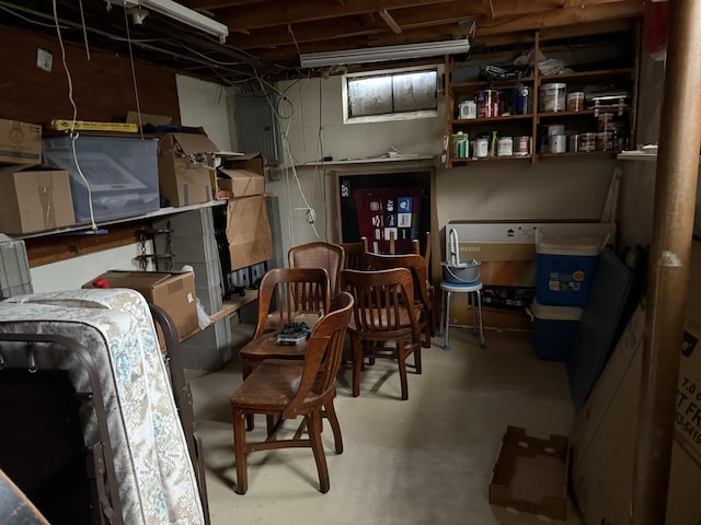 5346 E H Ave, Kalamazoo, MI 49048 - interior space with electric panel