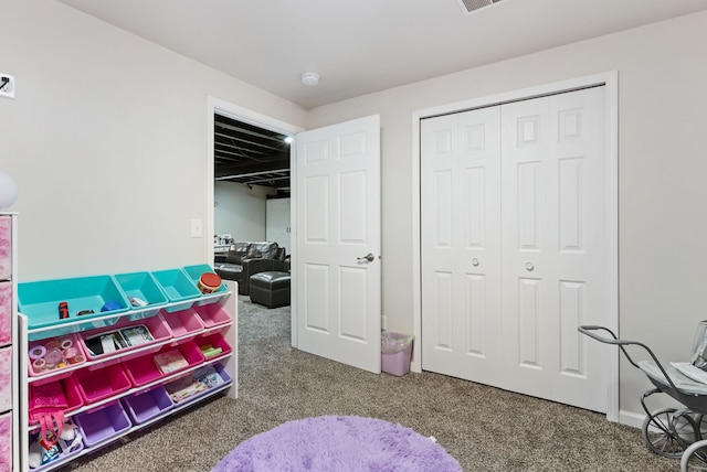 12031 E Schonborn Pl N Unit 3, Clio, MI 48420 - game room featuring carpet floors