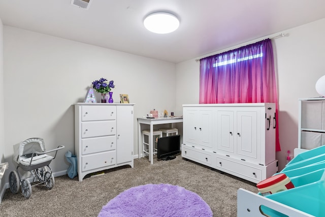 12031 E Schonborn Pl N Unit 3, Clio, MI 48420 - carpeted bedroom with visible vents