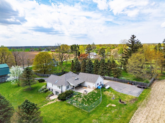 drone / aerial view