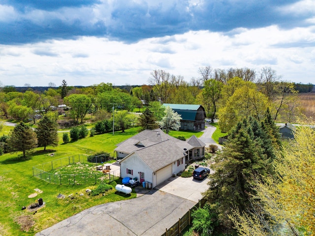 aerial view