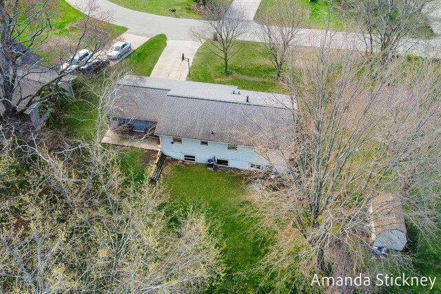 drone / aerial view