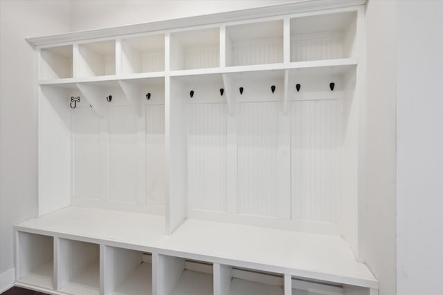 view of mudroom