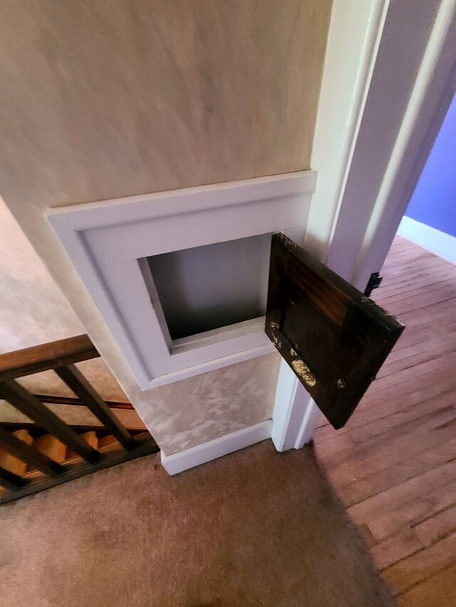 room details with carpet and baseboards