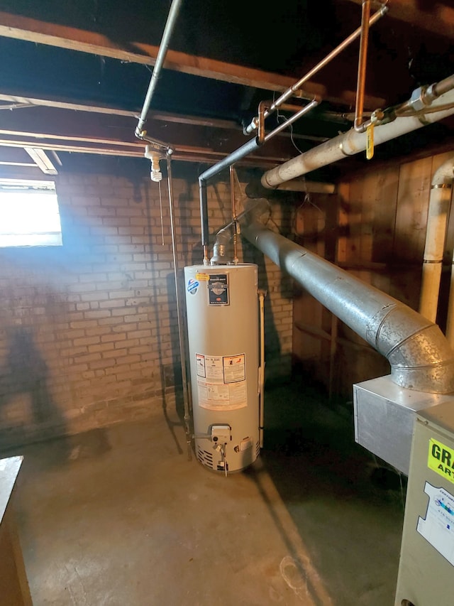 utilities with gas water heater