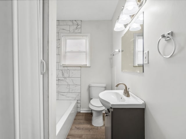 22625 Oaklane St, Warren, MI 48089 - full bath with toilet, a wealth of natural light, and vanity