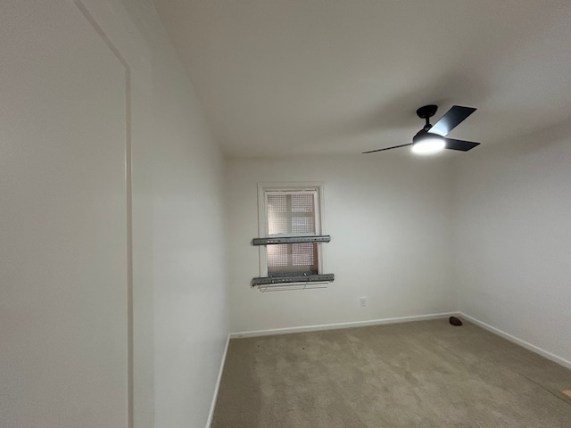 17639 Lenore, Detroit, MI 48219 - unfurnished room with baseboards, ceiling fan, and carpet