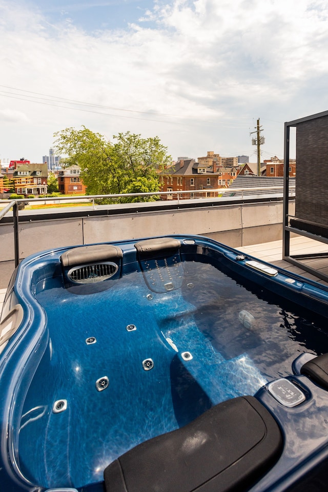 view of pool