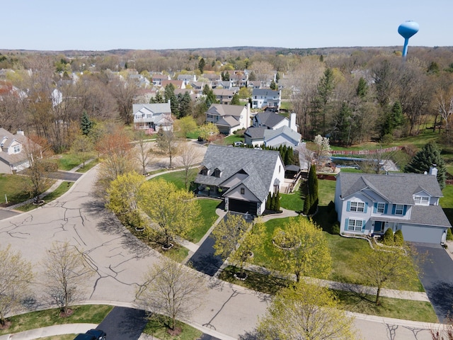1229 Poppy Hill Dr, Oxford, MI 48371 - birds eye view of property featuring a residential view