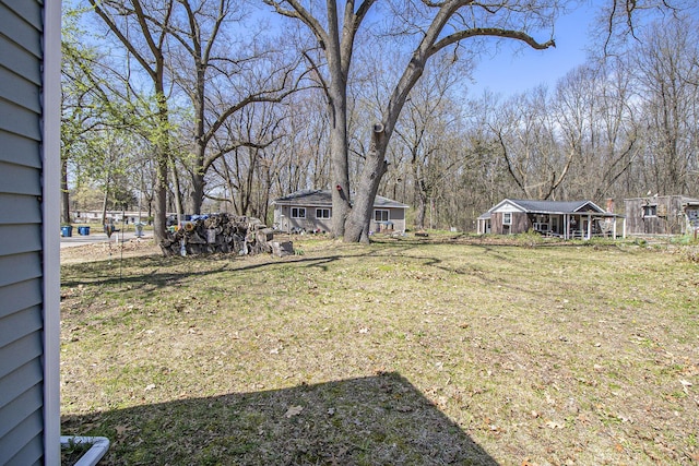 view of yard
