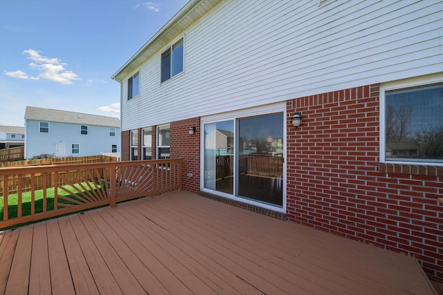 61 Old Carriage Ln, Lapeer, MI 48446 - deck with fence