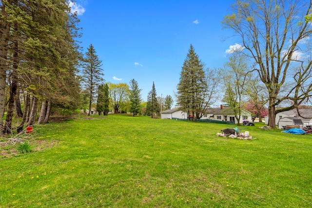 659 N Van Dyke Rd, Imlay City, MI 48444 - view of green lawn