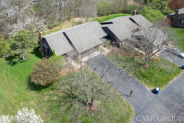 drone / aerial view