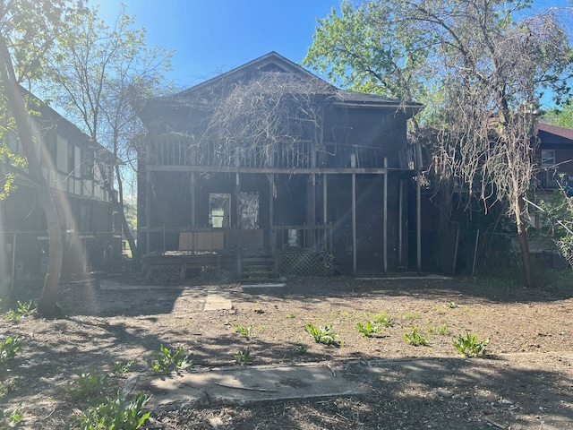 130 Gladstone St, Detroit, MI 48202 - back of house featuring a porch