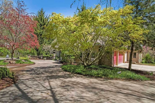 1293 Huntcliff, Milford, MI 48380 - view of property's community with concrete driveway and a garage