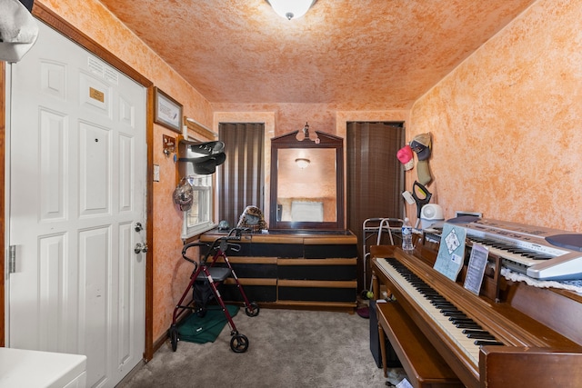 misc room with carpet floors
