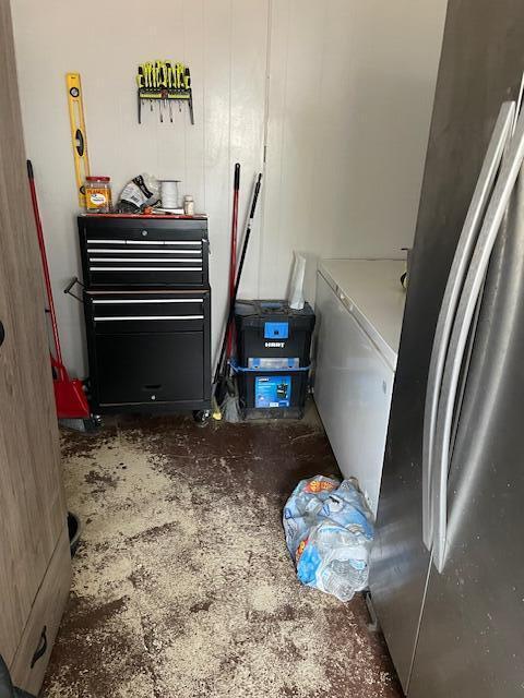 view of laundry area