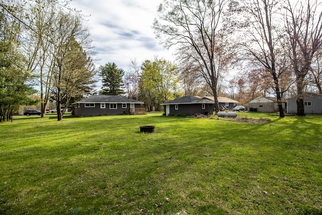 view of yard