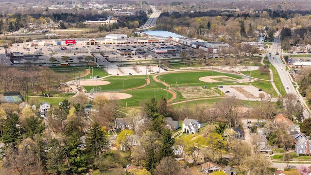 drone / aerial view