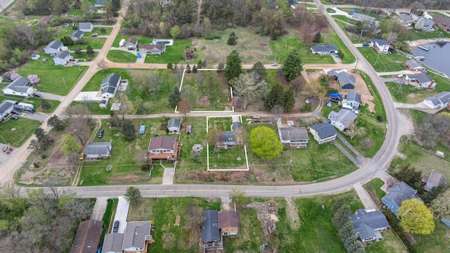drone / aerial view featuring a residential view