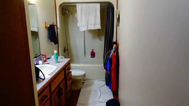 7407 Beecher Rd, Flint, MI 48532 - bathroom featuring vanity and shower / washtub combination