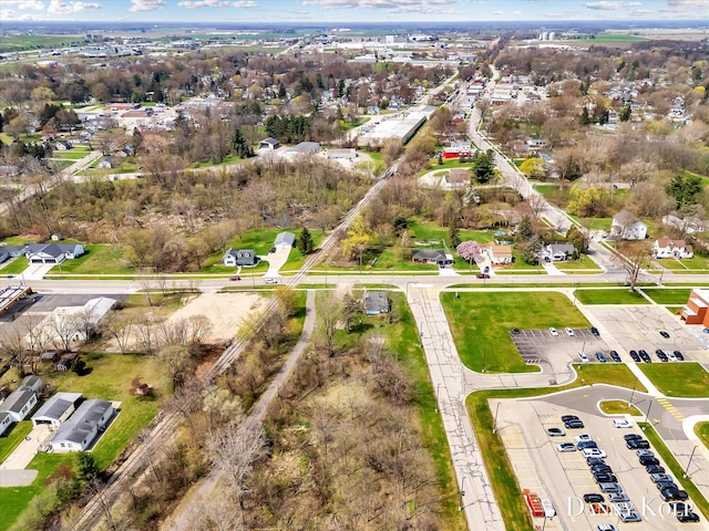 114 E St, Coopersville, MI 49404 - birds eye view of property
