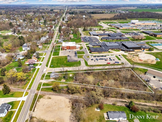 114 E St, Coopersville, MI 49404 - bird's eye view