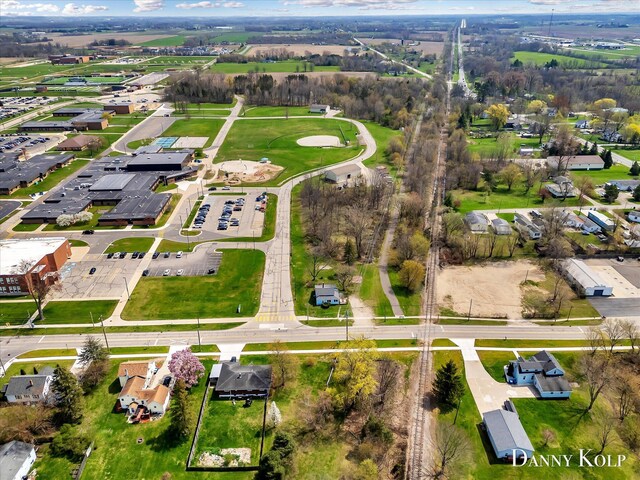 114 E St, Coopersville, MI 49404 - aerial view