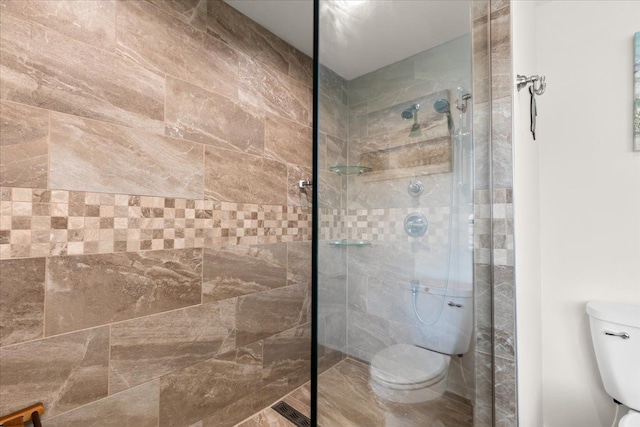 114 Bernstadt St, Novi, MI 48377 - full bathroom featuring toilet and tiled shower