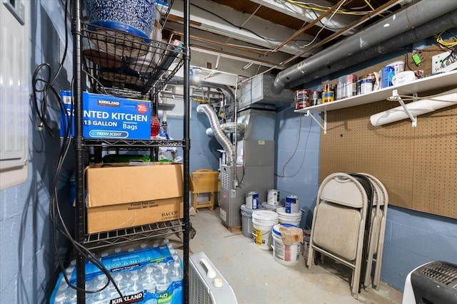 114 Bernstadt St, Novi, MI 48377 - storage room with heating unit