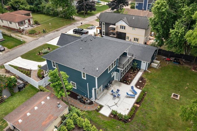 114 Bernstadt St, Novi, MI 48377 - aerial view