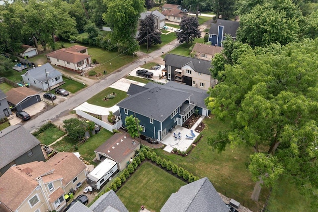 114 Bernstadt St, Novi, MI 48377 - aerial view featuring a residential view